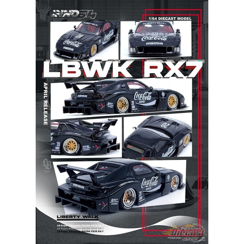 Mazda Rx Fd S Lb Super Silhouette Black Inno In Lbwk