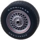 Ford Mustang Cobra  II Wheels With Goodyear White  Letter  Tires 1-18 Greenlight GL-12883  Passion Diecast 