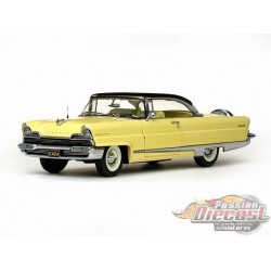 1956 Lincoln Premier Hard Top Noir / Jaune - Sunstar 1/18 - 4654 - Passion Diecast 