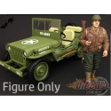 WW II  FIGURINE ARMY I 1/18