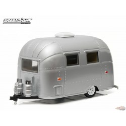 Roulotte Airstream 16’ Bambi Sport Silver  Greenlight 1/24 18224 Passion Diecast 