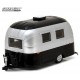 Roulotte Airstream 16  Bambi Sport - Silver et noir Greenlight 1/24 18226 Passion Diecast 