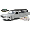 1966 CADILLAC S&S LIMOUSINE SILVER AND BLACK / PRECISION COLLECTION 1/18   18005