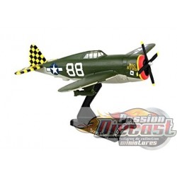 REPUBLIC  P-47 THUNDERBOLT BIG STUD POSTAGE STAMP 1/100  PS5359-2  Passion Diecast 