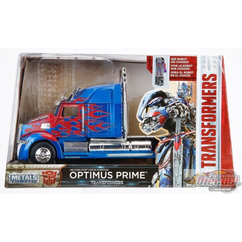 Details about   WESTERN STAR 5700 XE OPTIMUS PRIME ROBOT ON CHASSIS TRANSFORMERS 1/24 JADA 98403 