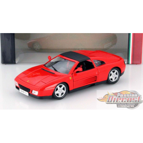 Ferrari 348 TS Rouge - Bburago 1/18 - 16006 - Passion Diecast 