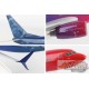 SKYMARKS 1/130 SKR913  ALASKA Boeing 737-900ER   MORE TO LOVE Passion Diecast