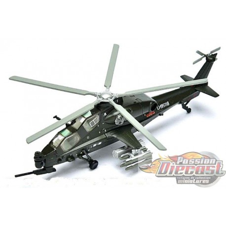 Z-10 Fierce Thunderbolt  Avicopter  Air Force 1:  1/100  AF1-0134  Passion Diecast