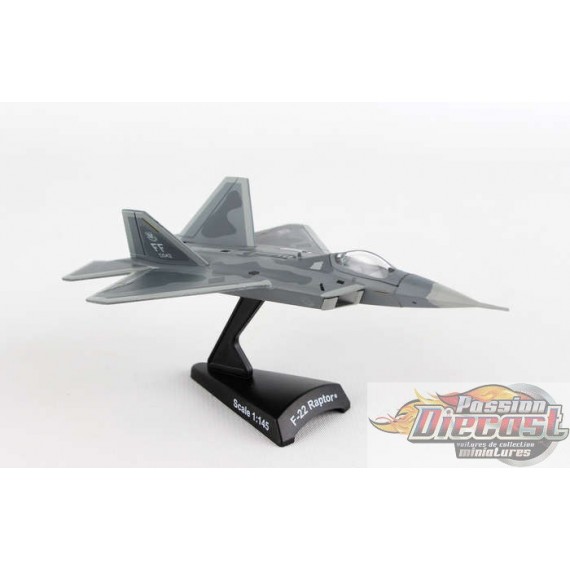 Lockheed Martin F-22 RAPTOR USAF  POSTAGE STAMP 1/145  PS5382-1   Passion Diecast