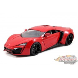 Fast & Furious 7 -Lykan Hypersport Red  -  Jada 1/24 - 97377