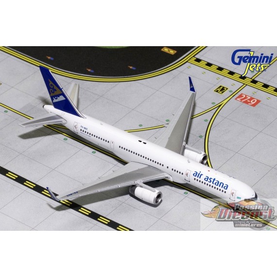   AIR ASTANA Boeing 757-200   REG#P4-MAS Gemini Jets 1/400  GJKZR1684 Passion Diecast