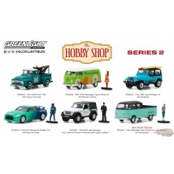 1/64 The Hobby Shop Series 2 Assortiment 97020 1/64 GREENLIGHT PASSION DIECAST