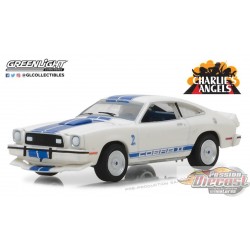 1976 Ford Mustang Cobra II -  Charlies Angels - Greenlight  1/64 - 44790 A - Passion Diecast