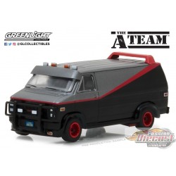 The A-Team  - 1983 GMC Vandura Greenlight 1/64 44790 B Hollywood 19 Passion Diecast 