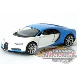 1/24 2016 Bugatti Chiron BLANC Mai-32509WH MAISTO EXOTICS PASSION DIECAST