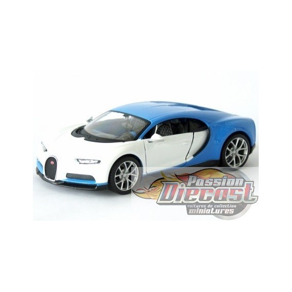 1/24 2016 Bugatti Chiron BLANC Mai-32509WH MAISTO EXOTICS PASSION DIECAST