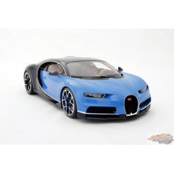 Bugatti Chiron 2016 bleu / bleu foncé 1:18 Bburago  - 18-11040 BL