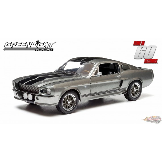 1967 MUSTANG ELEANOR GONE IN 60 SECOND - GREENLIGHT 1/24 -18220 - Passion  Diecast
