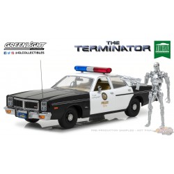 1/18 The Terminator (1984) - 1977 Dodge Monaco Metropolitan Police   GL-19042 greenlight passion diecast