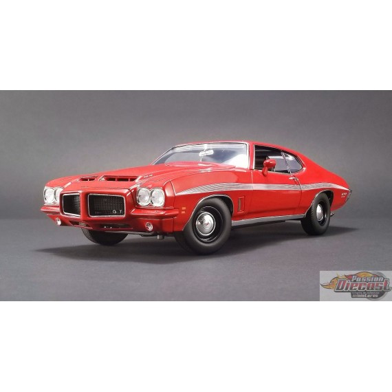 Pontiac LeMans GTO 1972 Cardinal Red 1:18  ACME A1801210  Passion Diecast 