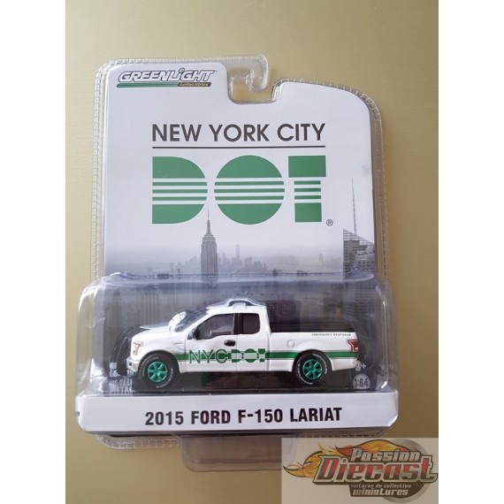 Greenlight 1/64 2015  Ford F-150 Lariat  (Hobby Exclusive) Green Machine passion diecast