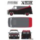  The A-Team  TV Series - 1983 GMC Vandura 1:24 GREENLIGHT 84072 Passion Diecast 