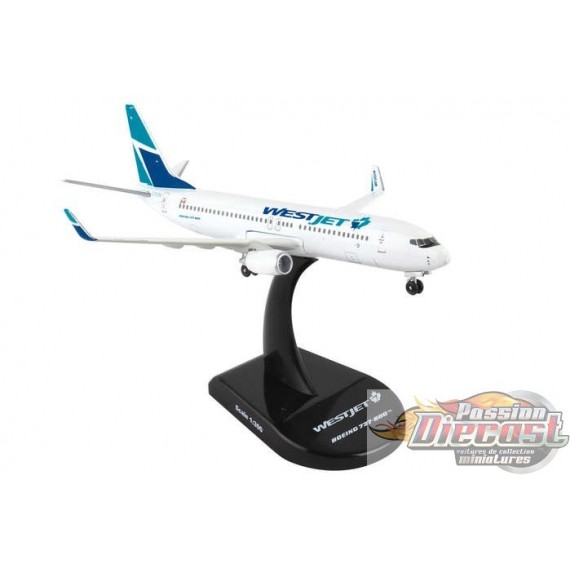 WESTJET  Boeing  737-800 POSTAGE STAMP 1/300 PS5815-1   Passion Diecast 