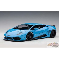 LIBERTY WALK LB-WORKS LAMBORGHINI HURACAN  sky blue metallic  Autoart  1/18   AA 79122 Passion Diecast 