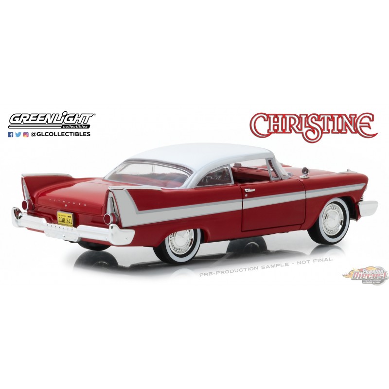 1/24 GREENLIGHT 1958 Plymouth Fury - Christine (1983) GL-84071 ...