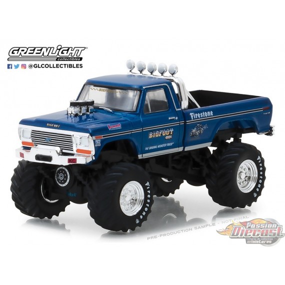 1/64 Bigfoot NO1 L'Original Monster Truck 1974 Ford F-250 (Hobby Exclusive) GL-29934 GREENLIGHT PASSION DIECAST