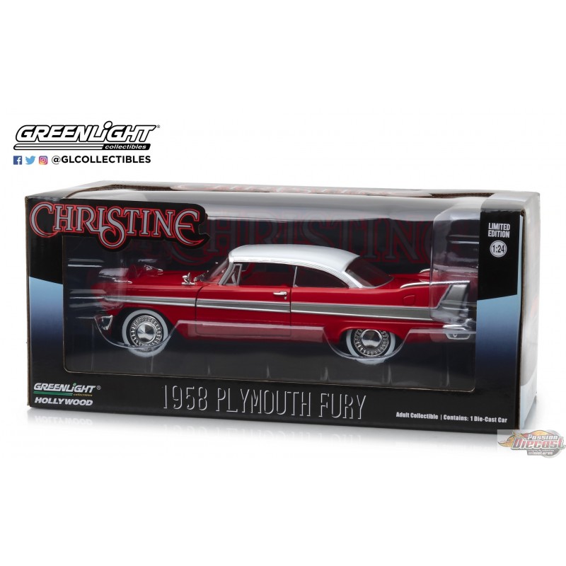 1/24 GREENLIGHT 1958 Plymouth Fury - Christine (1983) GL-84071 ...