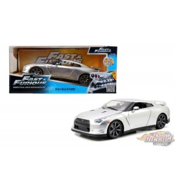 1/24 F&F 7    BRIAN  -NISSAN  GT-R R35 2009 GRIS 97212 Jada Passion diecast