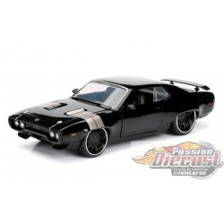 DOM'S PLYMOUTH GTX FAST & FURIOUS 8   1/24 Jada 98292 Passion Diecast