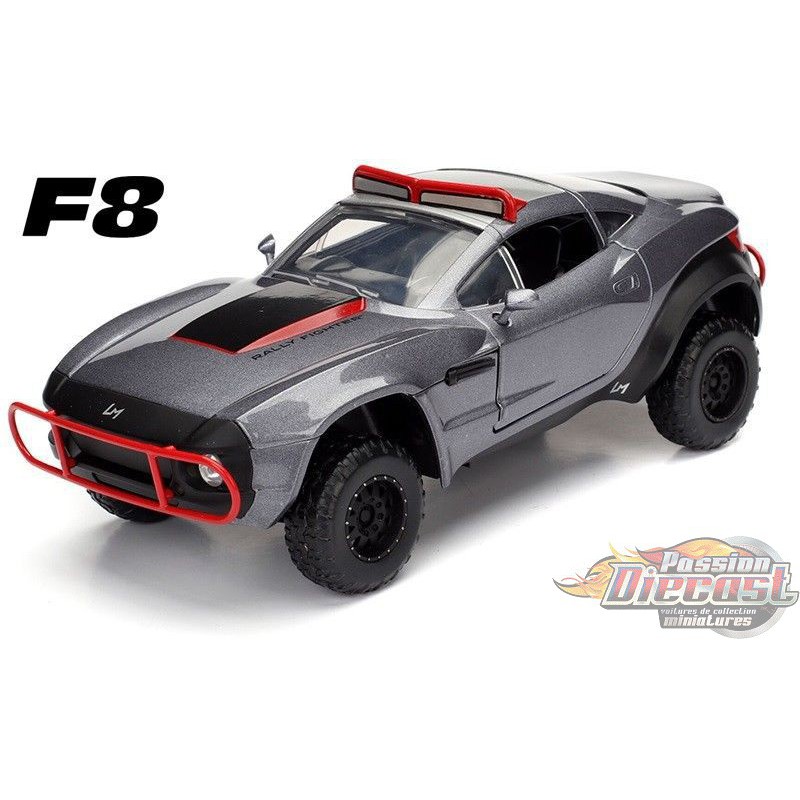 Jada 98297 Fast and Furious 8 Letty's Rally Fighter 1/24 Diecast Grey for sale online