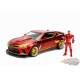 2016 Chevy Camaro SS avec  Iron Man Figurine 1/24 Jada  99724  Passion Diecast
