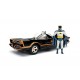 1966  Batmobile Batman Classic TV Series  Batman and Robin in car 1/24 Jada 98259 Passion Diecast