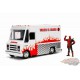 Taco Truck with Deadpool figure  Jada 1/24 99730 -  Passion Diecast 