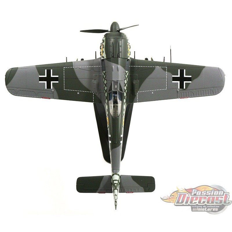 Hobby Master 1:48 Fw 190A Luftwaffe 6./JG 1 Wolfgang Leonhardt Yellow 6 