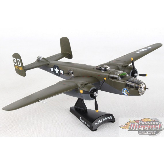 North American  B-25J MITCHELL  BRIEFING TIME  POSTAGE STAMP 1/100  PS5403-5 Passion Diecast 