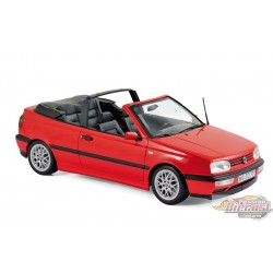 VW GOLF CABRIOLET 1995 - RED  1/18  Norev 188433 Passion diecast 