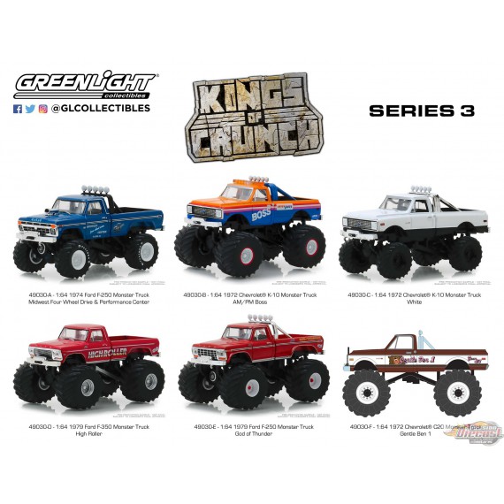 greenlight collectibles kings of crunch