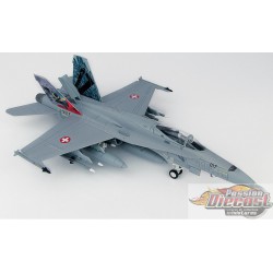 McDonnell Douglas F/A-18C Hornet Swiss Air Force 17 Staffel Hobby Master HA3599 Passion Diecast 