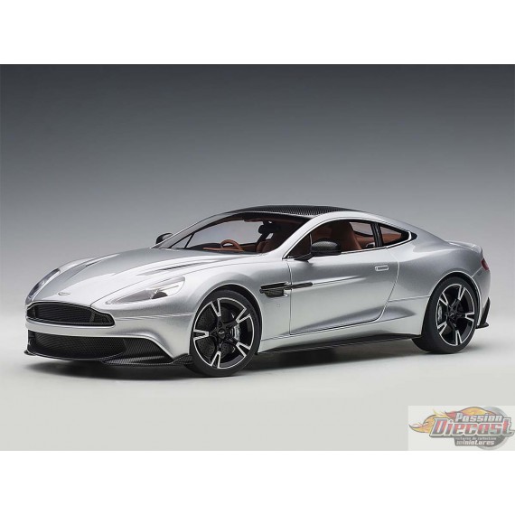 Aston Martin Vanquish S 2017   Lightning Silver  AUTOart  1/18 70272 Passion Diecast