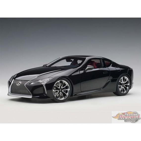 LEXUS LC 500  Black   dark Rose interior AUTOart 1/18  78874 Passion Diecast 