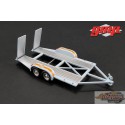 Tandem Car Trailer with Tire Rack -GULF  GMP 1/43 14304