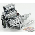 KING'S DRAG BLOWN 572  CHEVY ENGINE AND TRANSMISSION GMP 1/18  18875