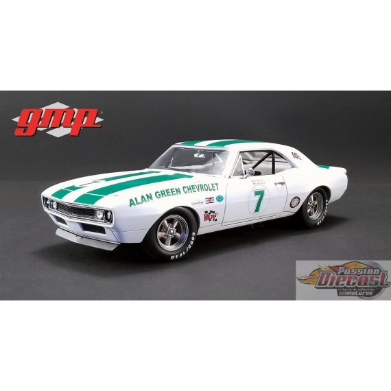 Chevrolet Trans Am Camaro Z/28   1967  Alan Green Chevrolet no7 Gary Gove, Mark Donohue,GMP 18909 Passion Diecast 