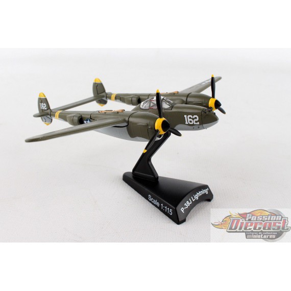 Lockheed P-38 Lightning 23 SKIDOO Postage Stamp  1/115 PS5362-4 Passion Diecast 