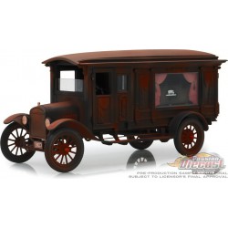 1921 Ford modèle T Corbillard  avec détail sculpté orné  Non Restauré  Précision Collection  1/18 18014 Passion Diecast 