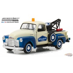 (Online only) 1953 Chevrolet 3100 Tow Truck BF Goodrich - Running on Empty  1 -  Greenlight 1/43 87010 C